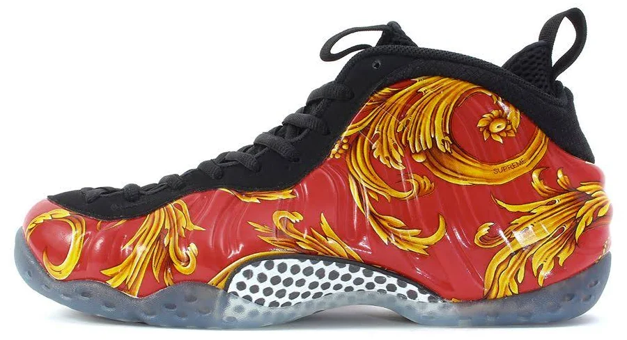 Nike Air Foamposite One Supreme Mens Red