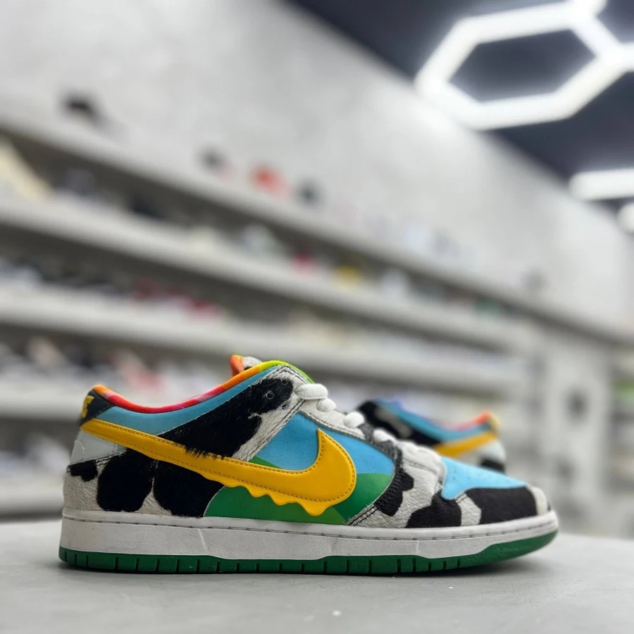 Nike SB Dunk Low Ben & Jerry's Chunky Dunky Sz 10 (PREOWNED)(NO BOX)