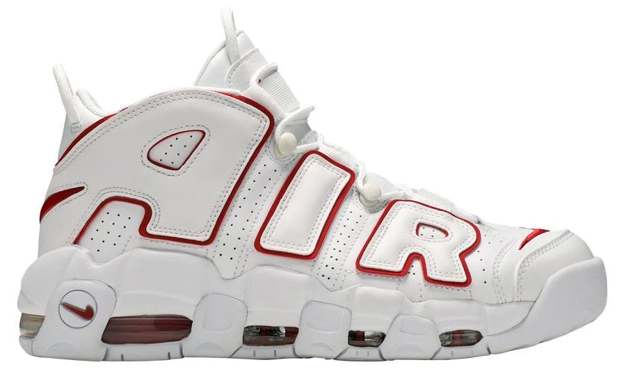Nike Air More Uptempo 'White Varsity Red' 2021 | Men's Size 6
