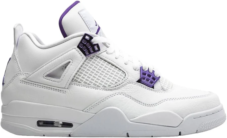 Jordan Air 4 Retro Metallic Pack Women Sneakers - White