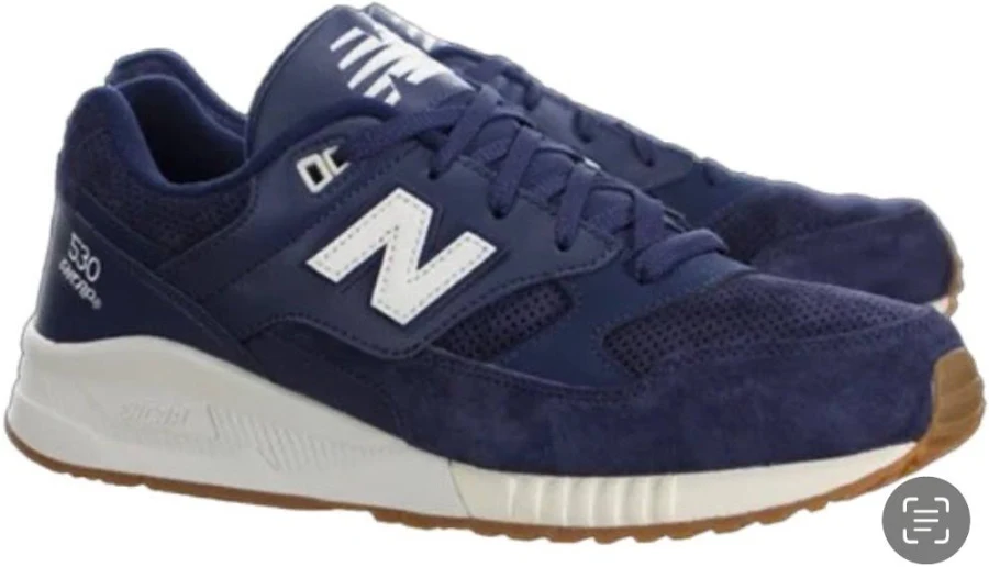 New Balance Shoes | New Balance 530 Series Endcap In Navy Blue Suede - Size 11 Men's | Color: Blue/White | Size: 11 | Thestylistshop's Closet