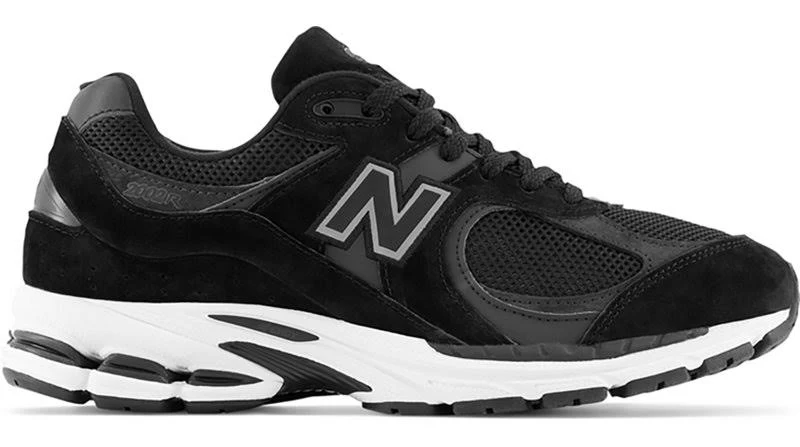 New Balance Men's 2002R Shoes Black/White - Women's Athletic Lifestyle at Academy Sports