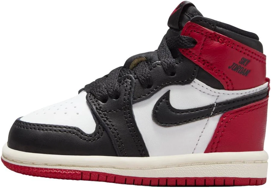 Jordan 1 Retro High Og "black Toe Reimagined - Black/black/varsity Red