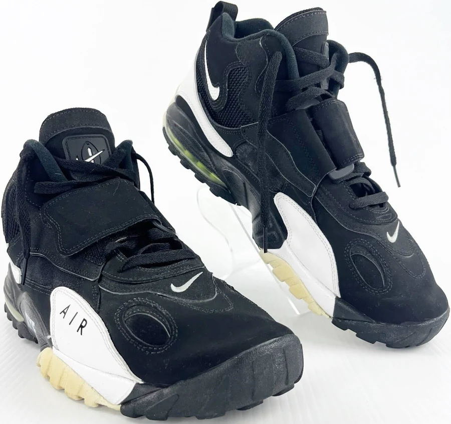 Nike Air Max Speed Zoom Turf Black White Yellow Voltage Sneakers Shoes