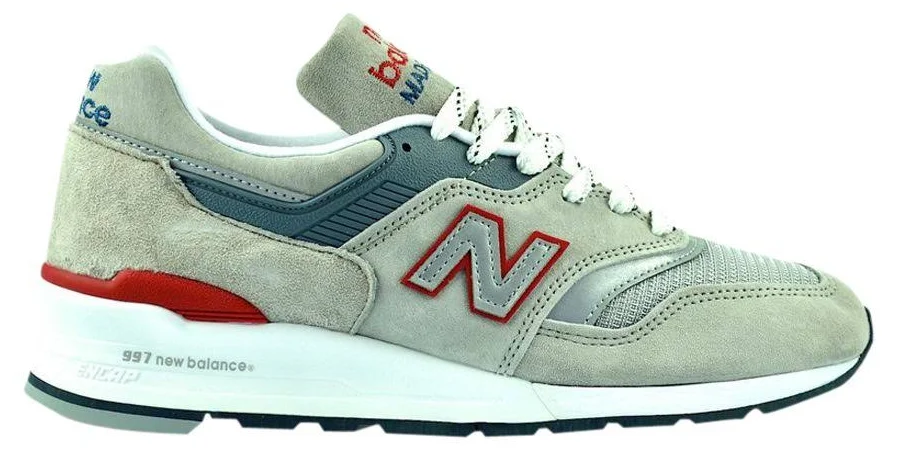 Mens New Balance 997 Made In USA Grey