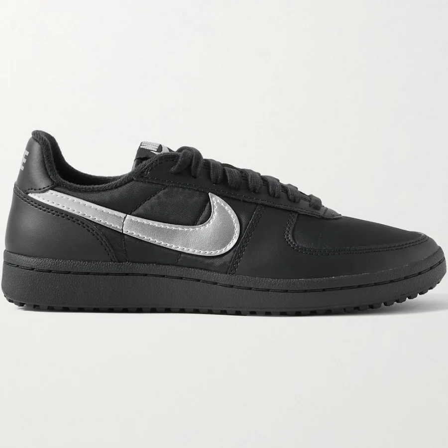 Nike Field General 82 Quilted Shell and Leather Sneakers - Men - Black Sneakers - US 12.5