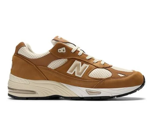 New Balance Men's 991 Made in UK Leather Sneakers