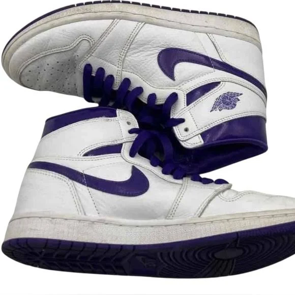 Nike Air Jordan 1 Retro High OG “Court Purple / White” – Women’s Size 8