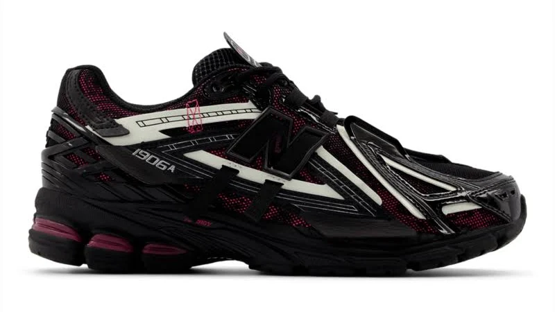 New Balance U1906 Black Pink Unisex Sneakers | Bold Retro Streetwear 5