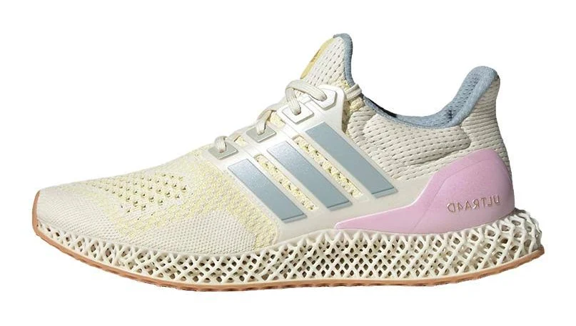 Adidas Ultra 4d Shoes - Off White/wonder Blue/orchid Fusion