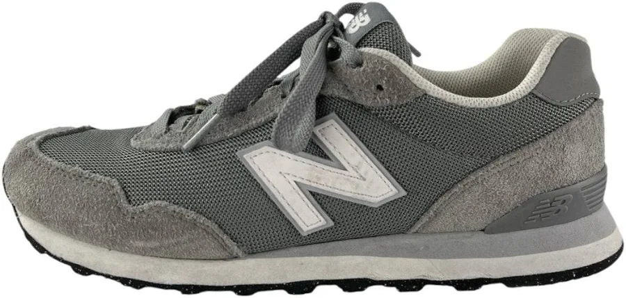 New Balance 515 Unisex Gray Suede Lace Up Low Top Athletic Sneakers Shoes Size 9