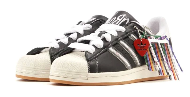 Adidas Originals Superstar Korn 30th Anniversary Band Retro Sneakers