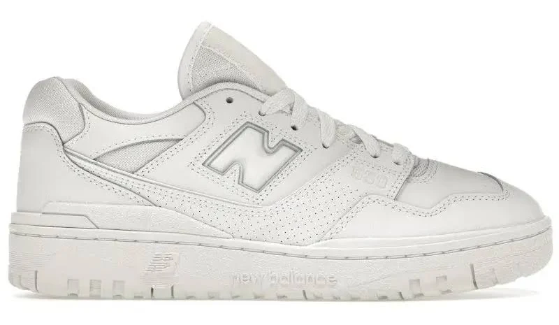 New Balance Men's 550 Triple White Basketball Shoes, from StockX