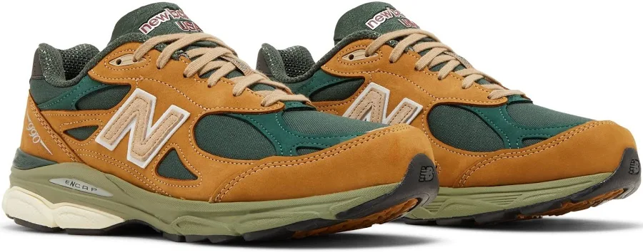 Balance Teddy Santis X 990v3 Made In Usa Tan Green Men's M990wg3