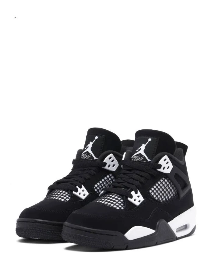 Size 4.5 - Air Jordan 4 Retro White Thunder
