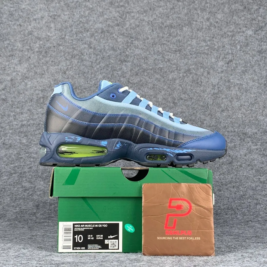 Yu-Gi-Oh! x Nike Air Max Muscle 95 QS 'Joey', EUR 42.5 • US 9 • UK 8