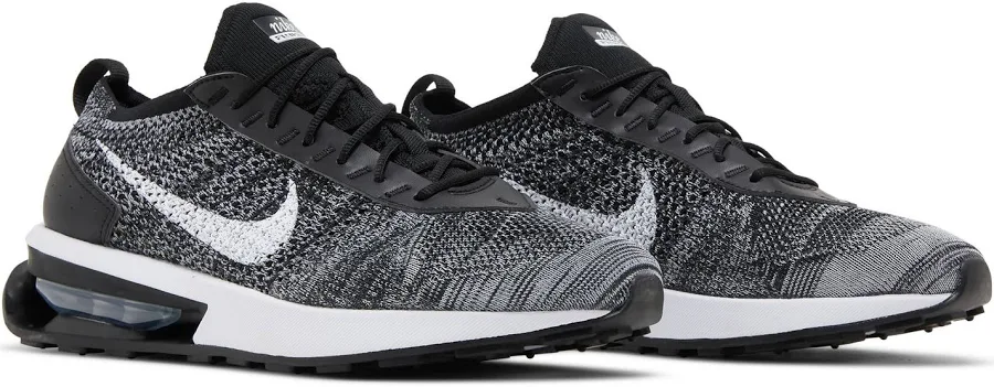 Nike Air Max Flyknit Racer Black White DJ6106-001 Men's Sizes
