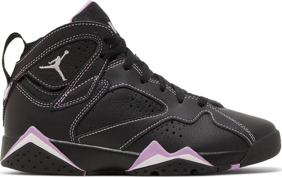 Nike Air Jordan 7 Retro (gs) Black-barely Sz 6.5y-womens Sz 8