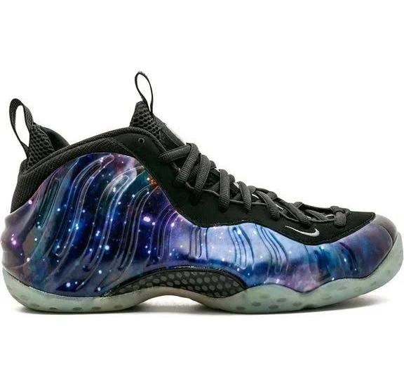Nike Women's Air Foamposite One Nrg "Galaxy" Sneakers - Blue - Low-top sneakers - 11