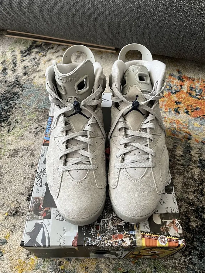 Jordan 6 Retro Mid SUEDE LEATHER Georgetown M 13