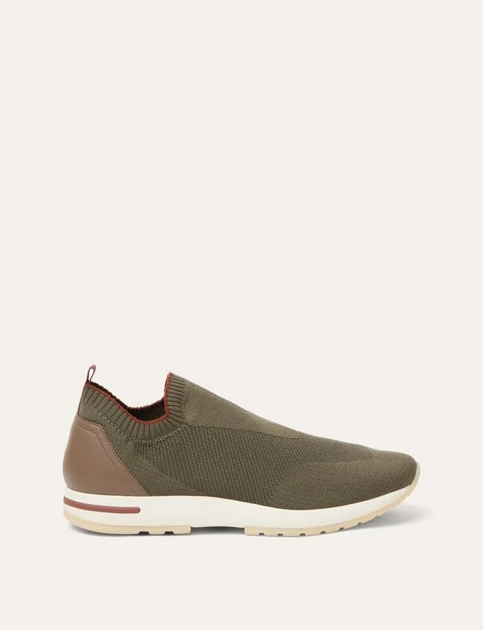 Loro Piana Men's 360 Lp Flexy Walk Active Wish Knit Sneakers