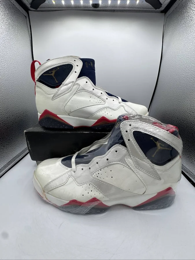 Vintage 1992 Nike Air Jordan 7 Sz 11.5 Olympic Model Original Vii