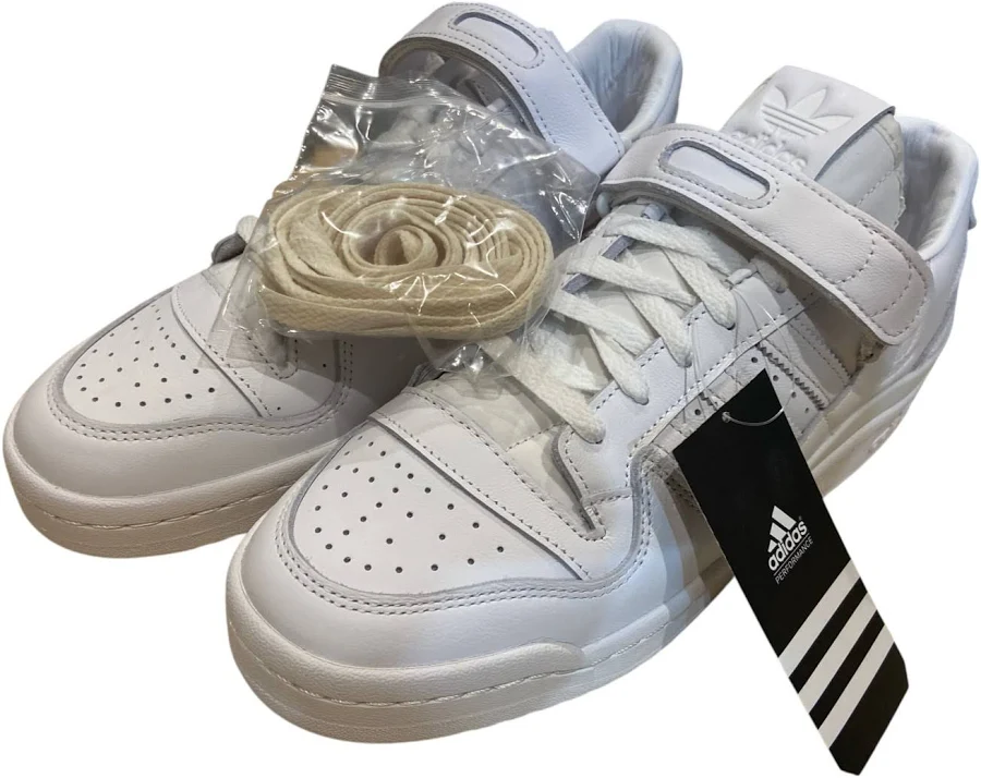 Adidas Originals Forum 84 Low White Mens Lifestyle Shoes Size 9.5