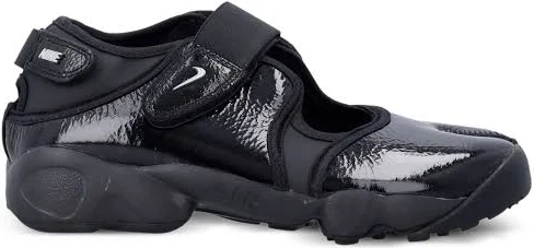 Nike - Air Rift sneakers - women - Calf Leather/Fabric/Rubber - 6 - Black