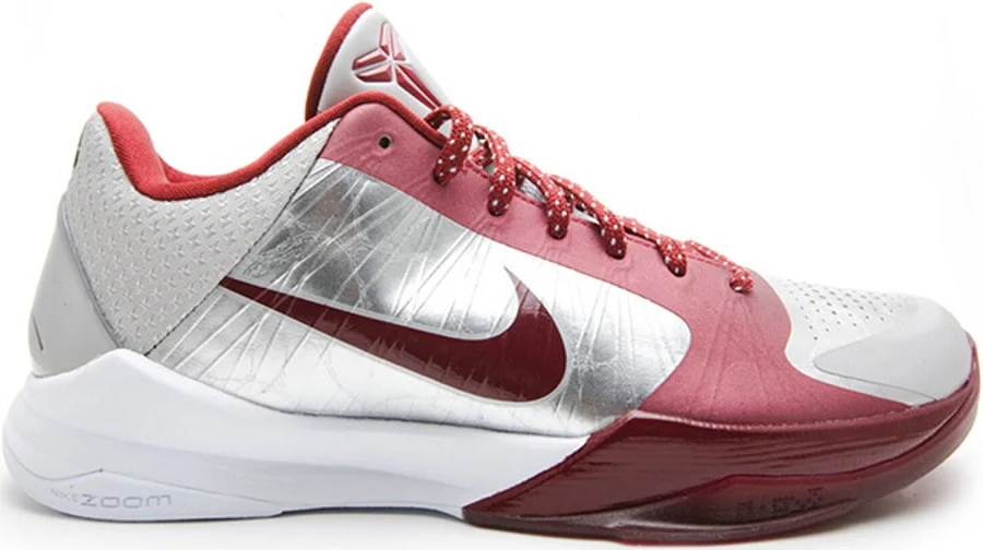 Nike Kobe 5 Protro Lower Merion Aces Away Basketball Shoes 386429-005