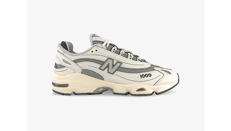 New Balance Men's 1000 Low-Top Suede and Mesh Sneakers