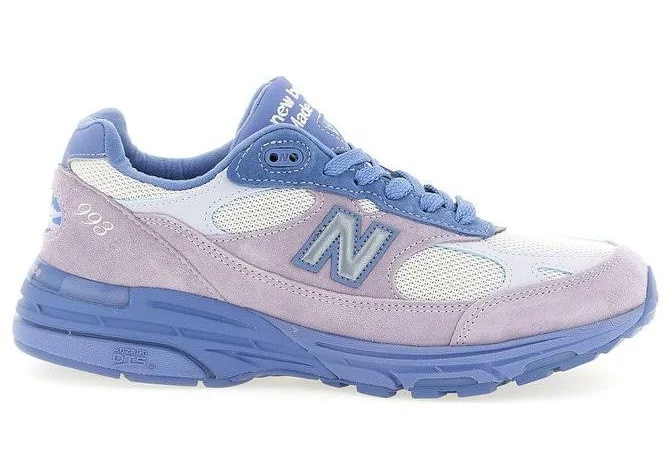 New Balance Made In USA 993 Lace-Up Running Shoes - US4.5