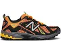 New Balance Men's 610v1 in Yellow/Black/Orange Synthetic, Size 7.5