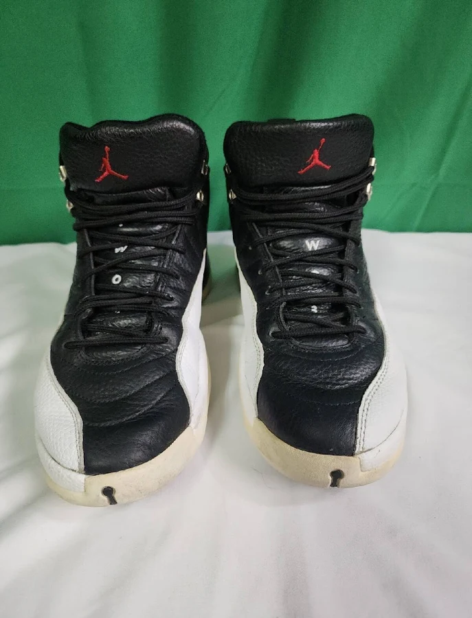 2003 Nike Air Jordan Retro 12 Xii Og Playoff Size 12 Black/white
