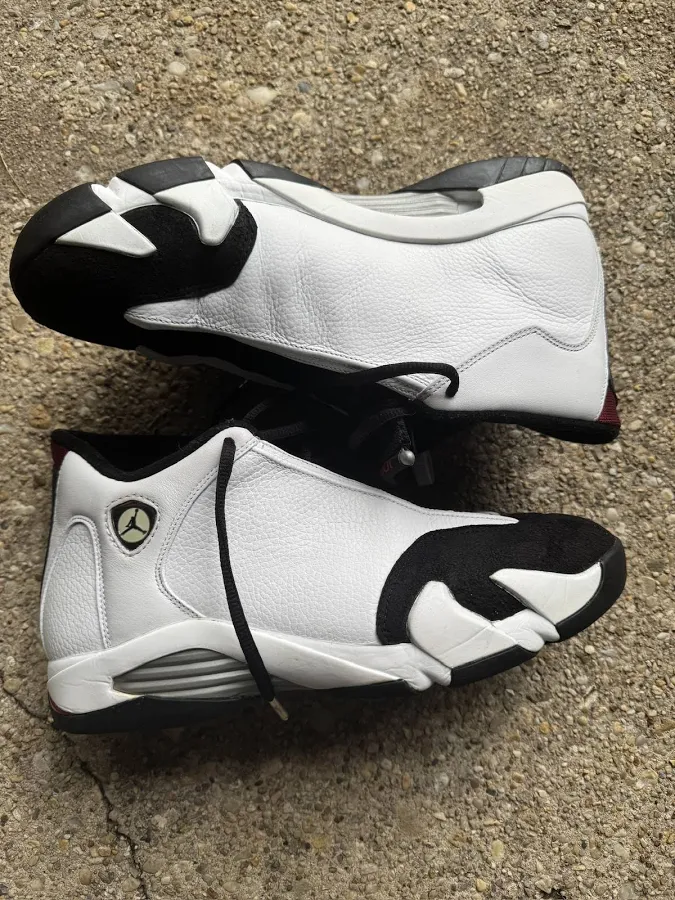 1998 Original Nike Air Jordan 14 Black Toe Size 11