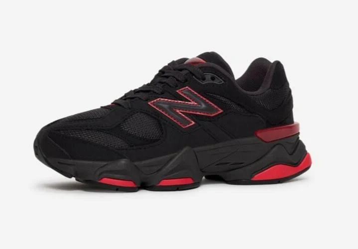 Balance 9060 Black Red Gs & Women's Sports Sneaker Gc9060jr