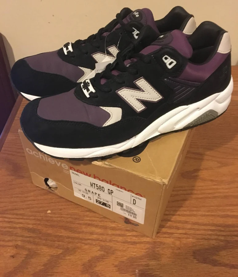 Balance Stussy Hectic Mt580 Gp Grape Purple Size 9.5
