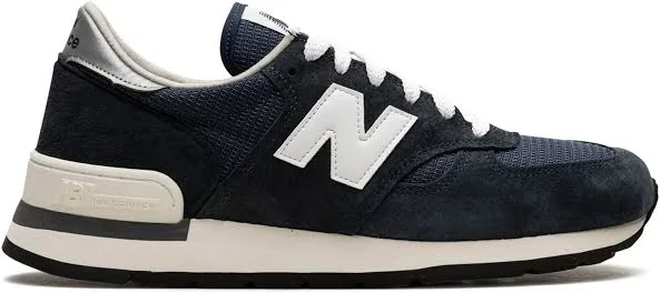 New Balance - 990 v1 "Navy/White" sneakers - unisex - Suede - 12 - Blue