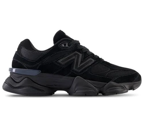 New Balance Womens 9060 - Running Shoes Black/Black Size 09.0