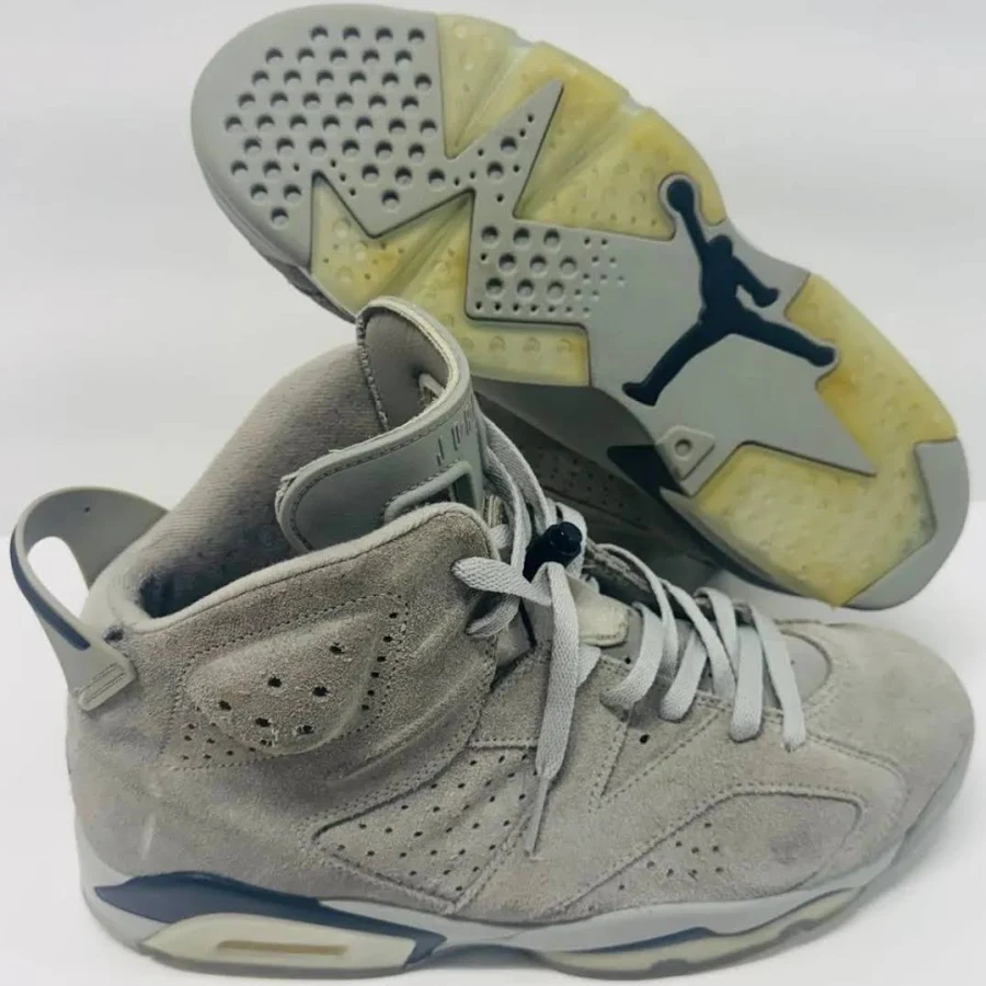 Air Jordan 6 Retro Mid Georgetown Grey.