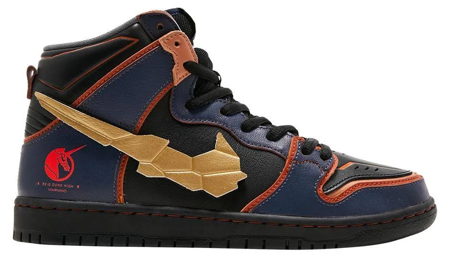 Nike Women's Dunk High RX-0 Unicorn Gundam 02 Banshee Sneakers