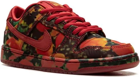 Nike Kids - SB Dunk Low "The Wizard Of Oz - Varsity Red/University Gold" sneakers - kids - Rubber/Fabric/Fabric - 13.5C