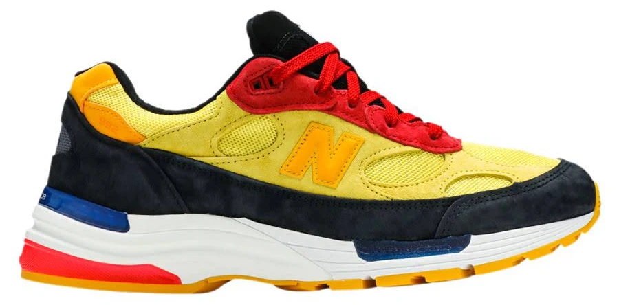 New Balance 992 Made in USA 'Atomic Yellow Red' | Men's Size 4.5