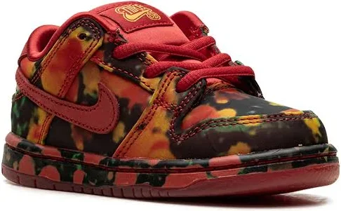 Nike Kids - SB Dunk Low "The Wizard Of Oz - Varsity Red/University Gold" sneakers - kids - Rubber/Fabric/Fabric - 6