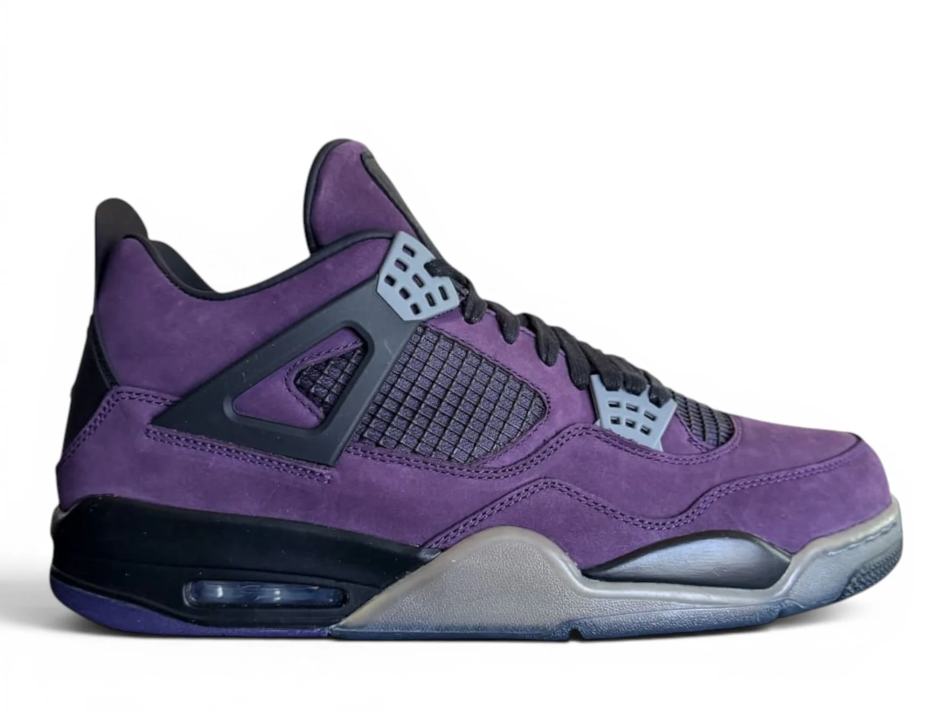 Jordan IV (4) PROMO - Travis Scott [Purple/Black/Clear] - 11.5 / New