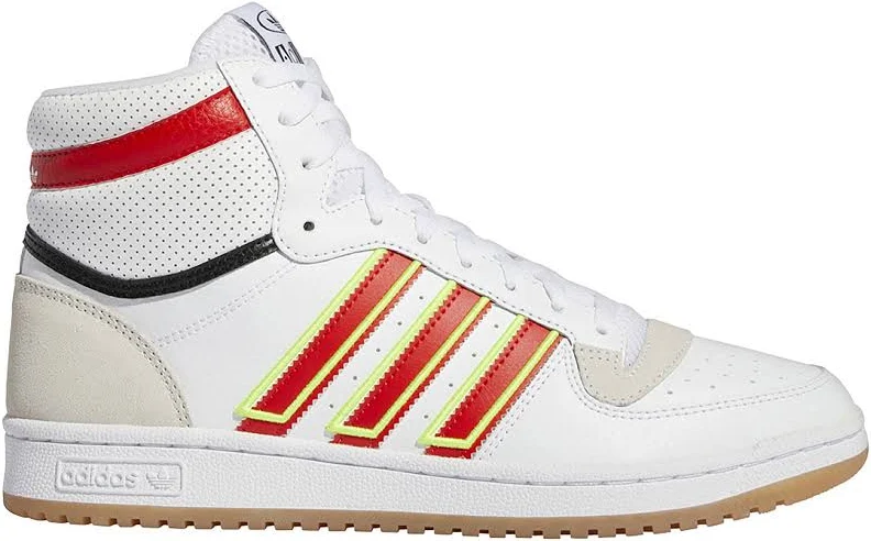adidas Men's Top Ten RB 'White Vivid Red