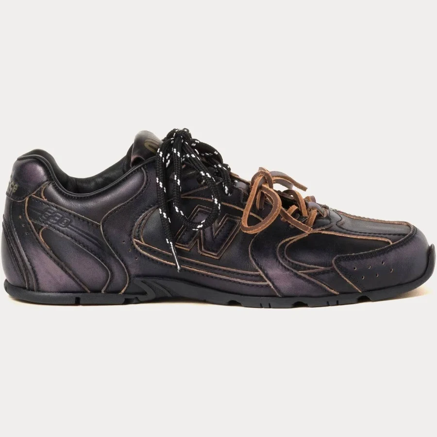 New Balance x Miu Miu 530 SL Leather Black Sneakers Black / Miu Miu - US / US