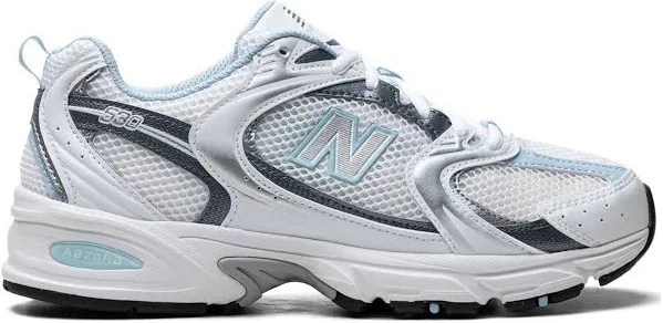 New Balance - 530 "White/Dark Arctic Grey/Light Chrome Blue" sneakers - men - Rubber/Fabric/Mesh/Polyurethane - 5
