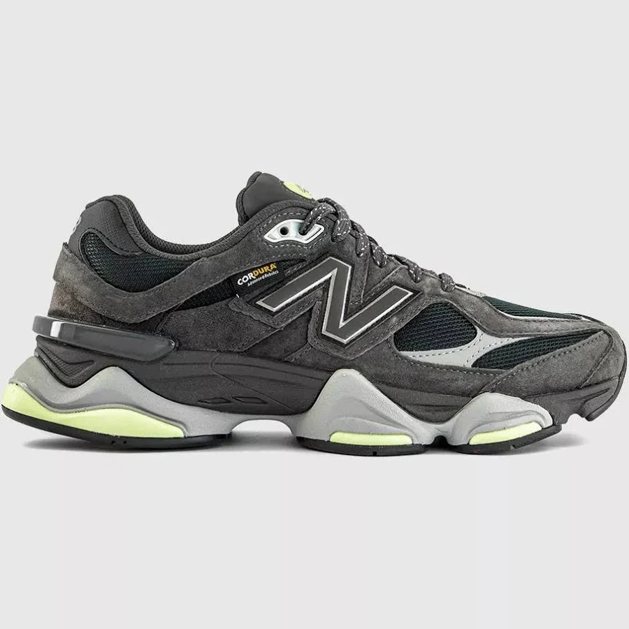 Balance Men's 9060 Shoes In Black Cement Dry Lime