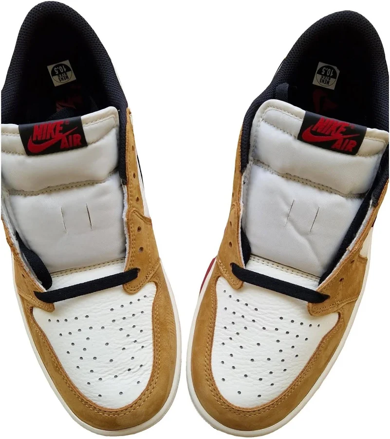 Jordan Air 1 Low OG Rookie of the Year Suede Trainers 44.5 EU