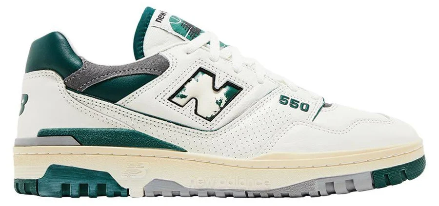 New Balance 550 'Vintage Pack - Marsh Green' | White | Men's Size 4